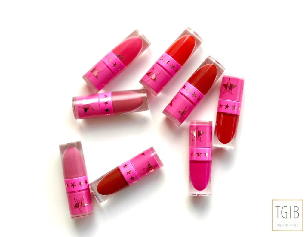 Jeffree Star Cosmetics Love Sick Mini Red & Pink Velour Liquid Lipstick Bundle