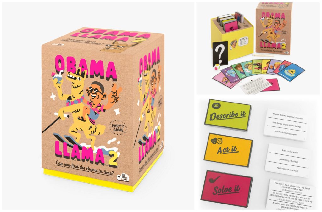 Obama llama 2 board game