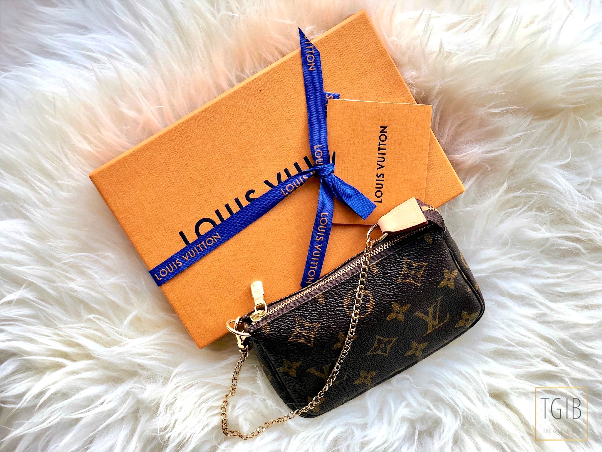 Louis Vuitton Mini Pochette Accessoires with box