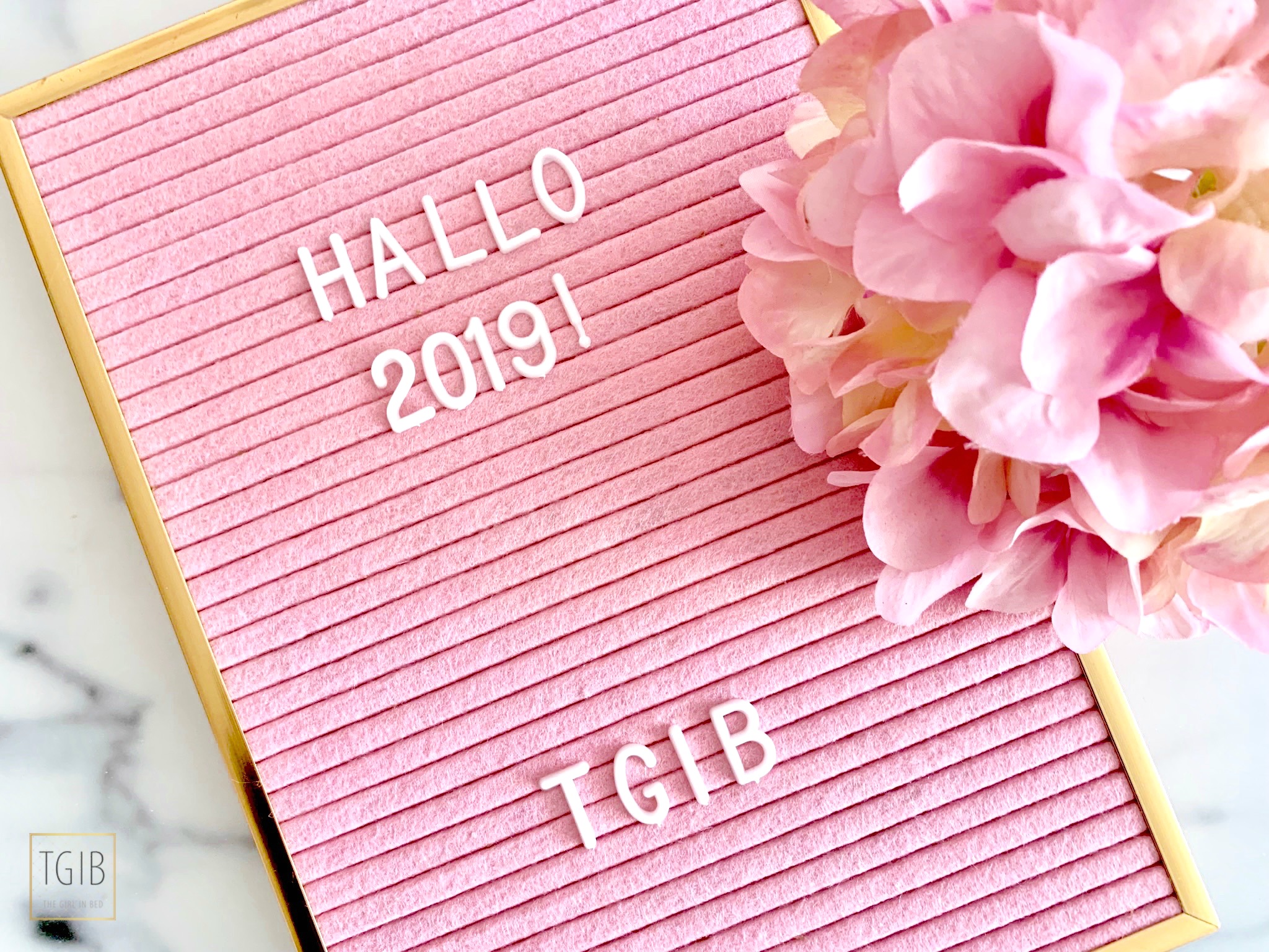 roze action letterbord 2019