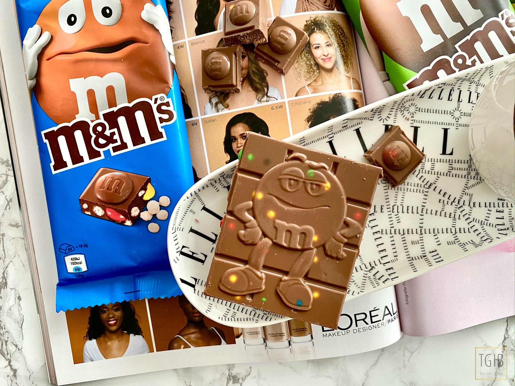 M&M’s chocoladerepen review-2 crispy