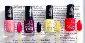 Essence Pretty Fast Nagellak review swatch